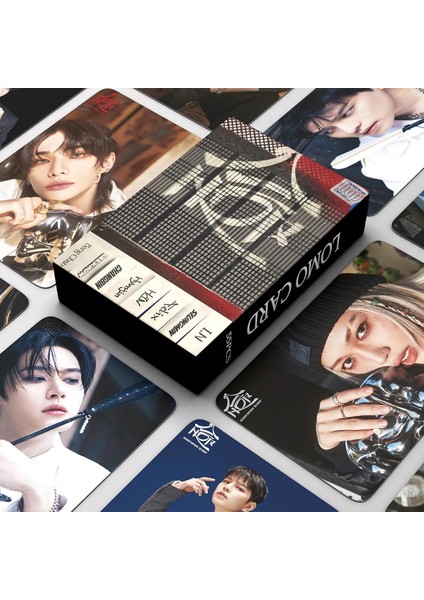 160 Adet Stray Çocuklar Hop Fotokard Set Kpop 55 Adet Hop Hi (Yurt Dışından) modelleri