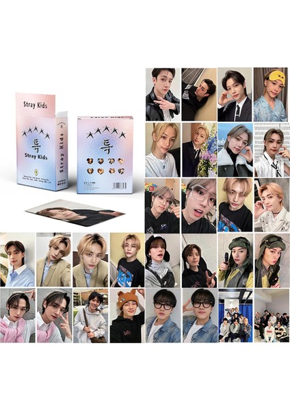 Stray Çocuk Lazer Fotokard 50 Adet Stray Çocuk Lazer (Yurt Dışından) fırsatları