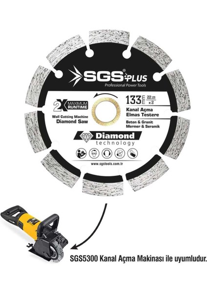 5301 Sgs Elmas Testere / 133MM