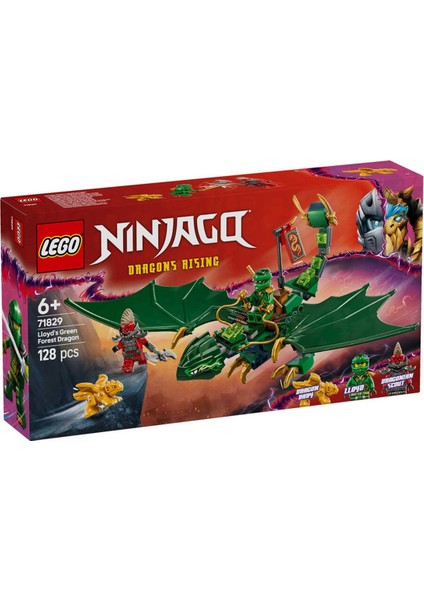 71829 LEGO Ninjago Lloyd Yeşil Orman Ejderhası 128 Parça +6 Yaş indirimleri
