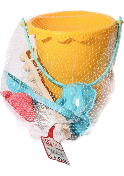 BY-975 Büyük Kova Suluklu ve Kalıplı Plaj Seti -Öz Bayraktar