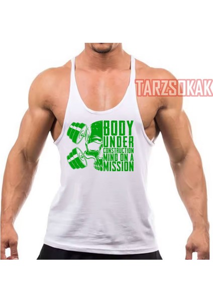 Tarzsokak Gym Tank Top Fitness Sporcu Atleti GYM125