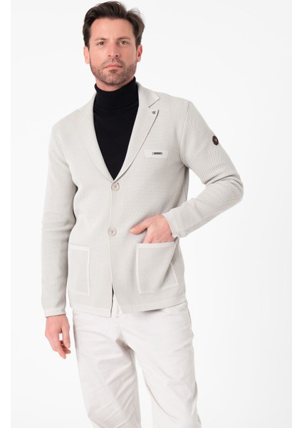 Tony Montana Lux Tech Klasik Kalıp Örme CEKET-TC-1011