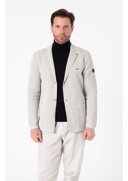 Tony Montana Lux Tech Klasik Kalıp Örme CEKET-TC-1011