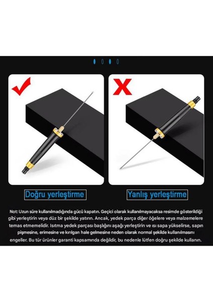 Köpük, Strafor Kesici Elektrikli Sıcak Bıçak, Tel Uzunluğu 5cm