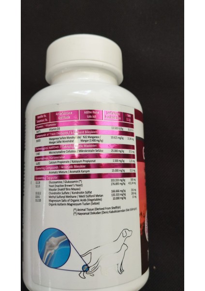 Biopetactive Glucochond 90 gr 60 Tablet