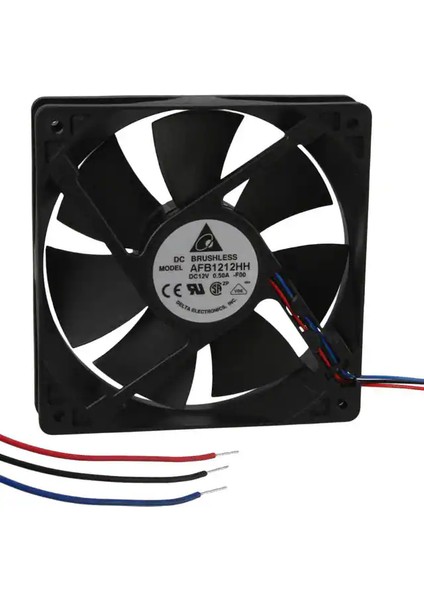 AFB1212HH M105 Dc 12V 0.50A 120X120X25MM Soğutma Fanı