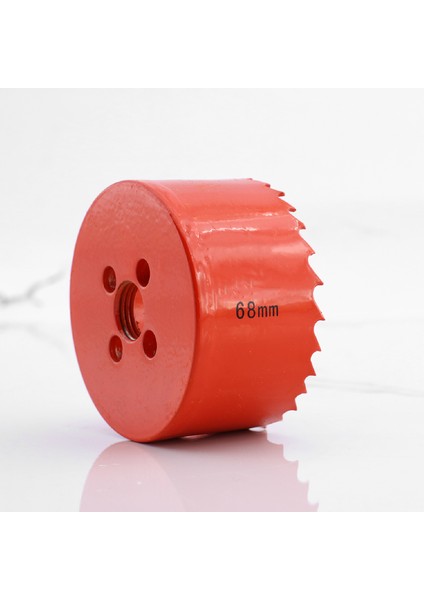 Bi Metal Panç Ø 68 mm Delik Açma Alçıpan Ahşap Pvc Delme Testeresi Adaptörsüz 1 Adet indirimleri