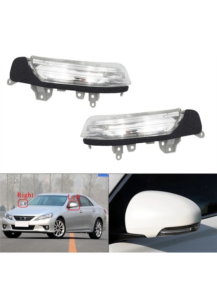 Çift Araba Dikiz Aynası Işık Dönüş Sinyali Sinyal Lambası Toyota Reız Prius 2010 2011 2012 (Yurt Dışından) fiyatları
