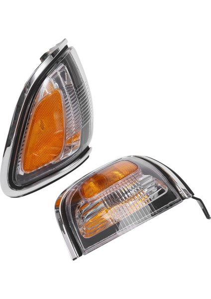 Çift Araba Ön Köşe Lambası Yan Işaretleyici Dönüş Sinyal Lambası Toyota Tacoma 2001-2004 81610-04080 (Yurt Dışından)