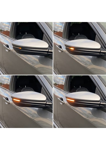 LED Araba Yan Dikiz Aynası Sıralı Dinamik Dönüş Sinyal Lambası Sinyal Lambası Honda Civic 10TH 2016-2020 (Yurt Dışından) indirimleri