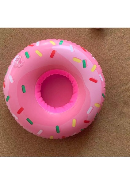 1 Adet-Donut Içecek Tutucu-Havuz Bardak Tutucu-Havuz Deniz Oyuncakları-Havuz Partisi-Yaz Tatili