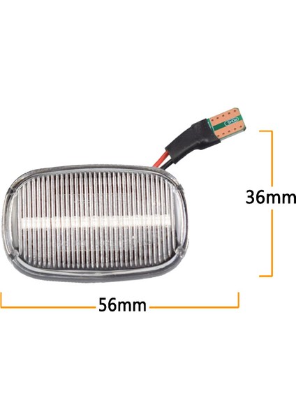 Araba Dinamik LED Yan Işaretleyici Işık Dönüş Sinyal Işığı Toyota Corolla Celica Için T19 T20 23 Rav4 Avensis Starlet Prius (Yurt Dışından) fırsatları