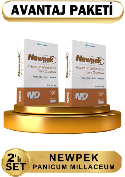 Newpek Panicum Miliaceum Darı Complex 2 Kutu ( Avantajlı Paket )