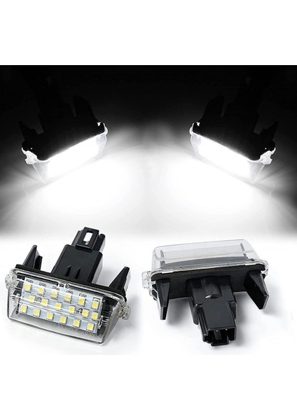 Toyota Camry/yarıs/ez/vıos/corolla/levın Araba Aksesuarları Için Araba LED Plaka Lambası Plaka Lambası (Yurt Dışından)