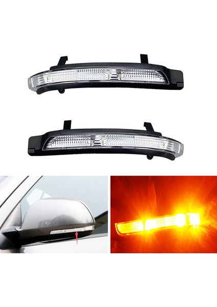 Skoda Octavia Superb 2009-2013 Için Yan Ayna LED Gösterge Sinyal Lambası Flaş Lambası 3T0949101 (Yurt Dışından)