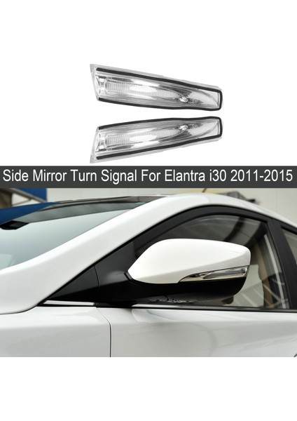 Sol+Sağ Taraf Dikiz Aynası Dönüş Sinyal Lambası Gösterge Lambası 876143X000 876243X000 Hyundai Elantra I30 2011-2015 (Yurt Dışından) fiyatları