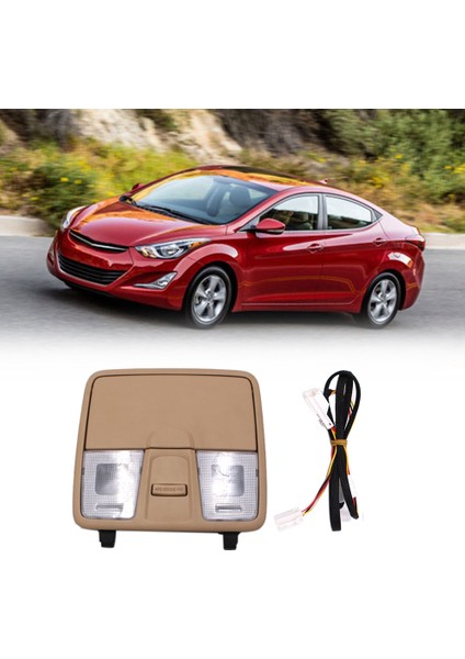 Araba Tavan Konsolu Okuma Işıkları Harita Işıkları / Gözlük Kutusu Hyundaı Elantra Gt / I30 /IX25 Aksesuarları 2012 -2016 (Yurt Dışından) modelleri