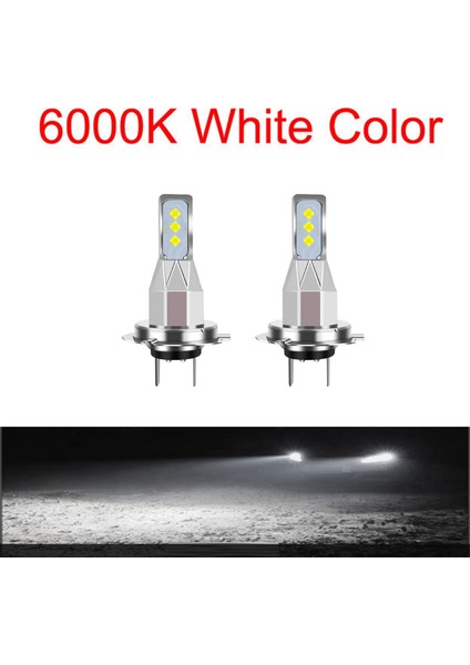 Adet H7 LED Ampul Motosiklet Farı 20000LM 6000K Beyaz Işık 80W 6smd Ampul Araba Sis Lambası Sinyal Lambası (Yurt Dışından)