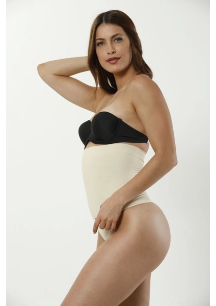 Yüksek Bel Karın Toparlayıcı Kaymaz Iz Göstermeyen Kadın Slip String Tanga Korse indirimleri
