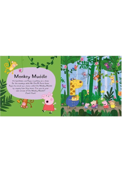 Peppa Pig - Fun At The Zoo Jigsaw Puzzle Book