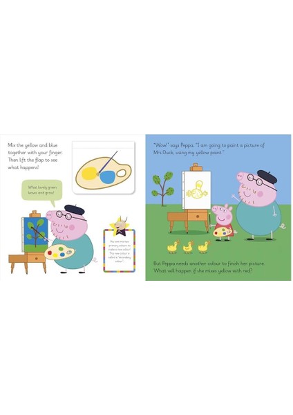 Learn With Peppa - Peppa Mixes Colours