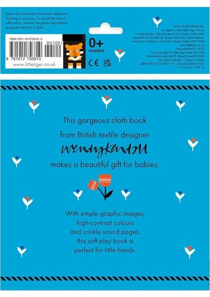 My Baby Animals - A Hug Me Love Me Cloth Book