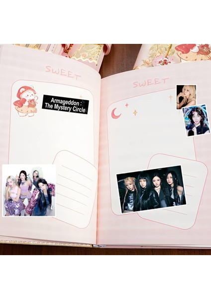 100 Adet Enhypen Çıkartmalar Paketi K-Pop Enhypen Romantizm: (Yurt Dışından)