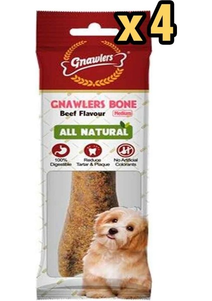 Köpek Ödül Kemiği Biftekli 95 gr x 4 adet