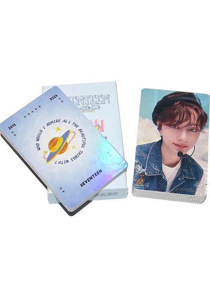 17 Fotoselli Kpop 17 Fotoselli Holo Etkisi ile 50 Ade (Yurt Dışından) modelleri
