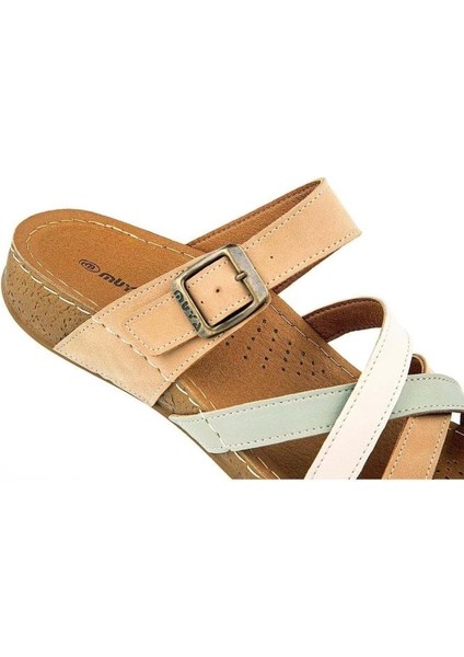 Gizeh 31119-205 Anatomik Taban Kadın Terlik Kum 36-40 modelleri