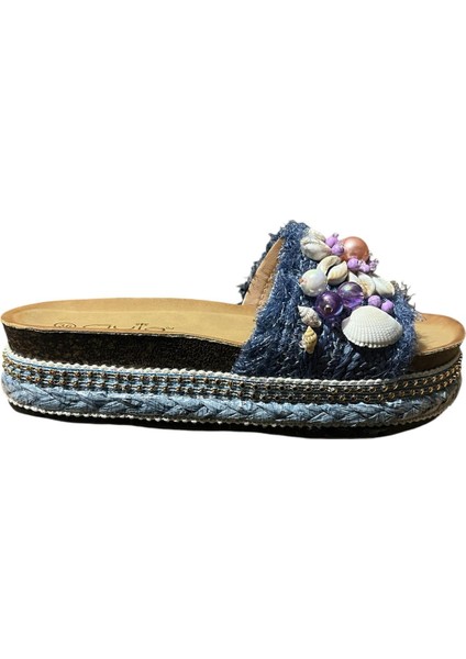 Orijinal Guja 170-2 Ortopedik Deniz Kabuklu Bayan Terlik