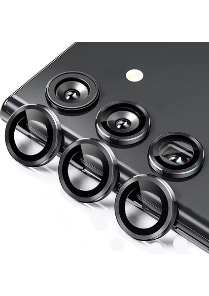 Samsung Galaxy S25 Plus Kamera Camı Lens Koruyucu Halka Set - AL8114