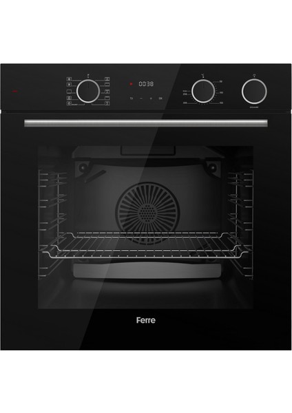 Fryart Sc Serisi Wok'lu Siyah 3'lü Ankastre Set ( XE64CS-SC405-D080 )