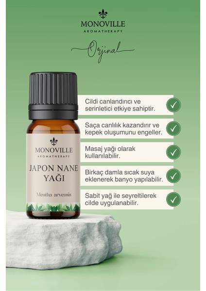 Nane Yağı Uçucu Yağı 10 ml %100 Saf Ve Doğal ( Cormint Essential Oil ) fiyatları