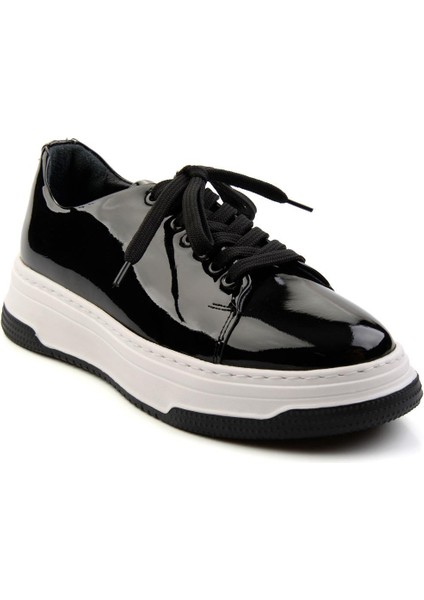 Siyah Leather Erkek Sneaker E01401098408