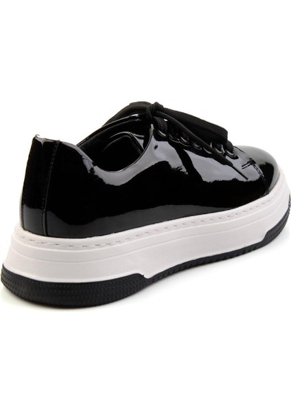 Siyah Leather Erkek Sneaker E01401098408
