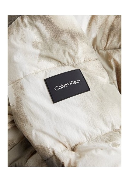 Erkek Crinkle Nylon Quilt Puffer Ceket