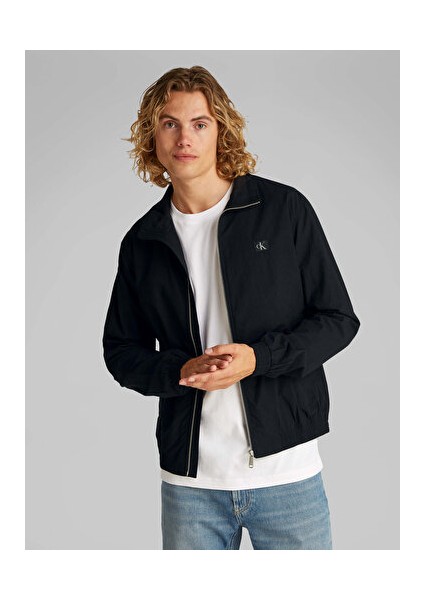Crısp Cotton Harrıngton Jacket