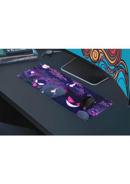 Gaming Oyuncu Xl Mouse Pad Kaydırmaz Dikişli Mousepad 80X30 cm