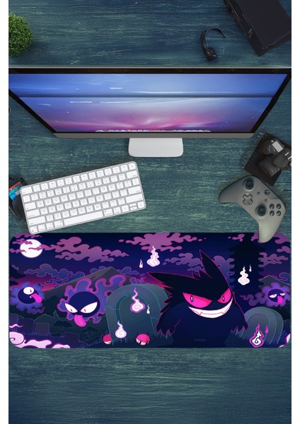 Gaming Oyuncu Xl Mouse Pad Kaydırmaz Dikişli Mousepad 80X30 cm