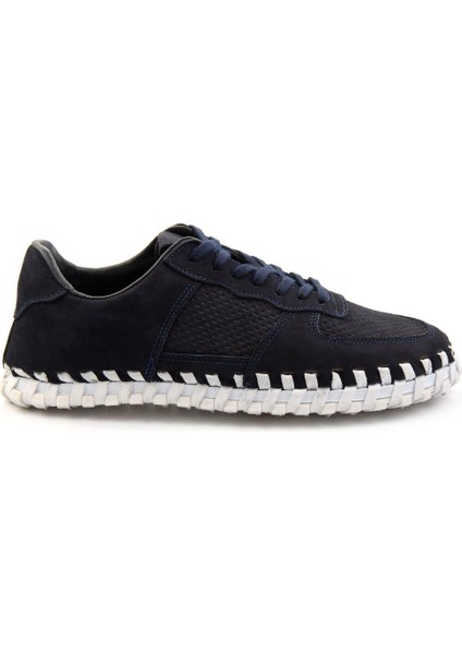 Lacivert Leather Erkek Casual Ayakkabı E01728023001