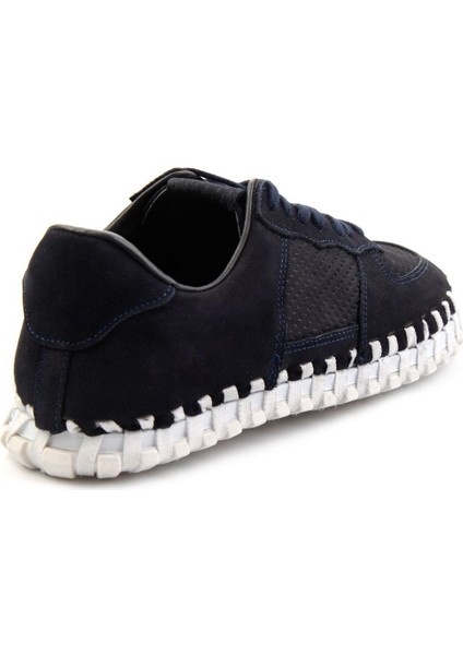 Lacivert Leather Erkek Casual Ayakkabı E01728023001
