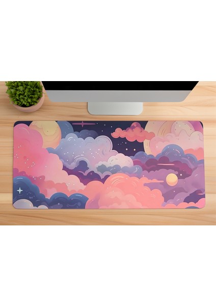 Gaming Oyuncu Xl Mouse Pad Kaydırmaz Dikişli Mousepad 80X30 cm fiyatları