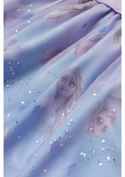 Elsa Elbise Lila modelleri