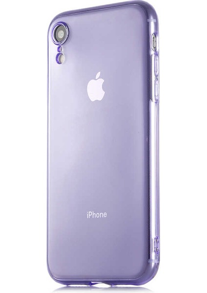 Apple iPhone Xr 6.1 Uyumlu Vrdr Mun Silikon-Lacivert
