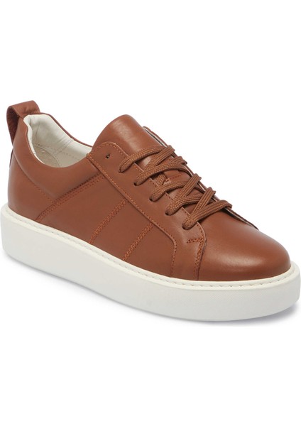 Taba Deri Erkek Sneaker - E25I1AY57299-A29