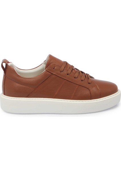 Taba Deri Erkek Sneaker - E25I1AY57299-A29