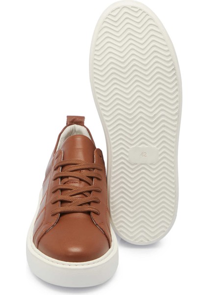 Taba Deri Erkek Sneaker - E25I1AY57299-A29