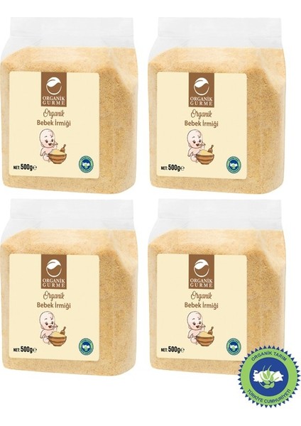 4'lü Bebek İrmiği 500gr ( İrmik Unu )
